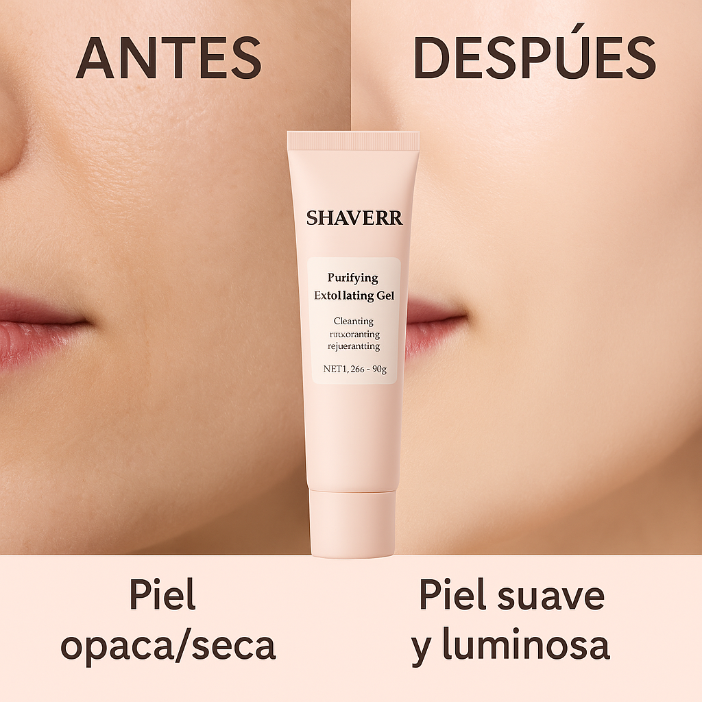 Shaverr GlowSkin™ - Brillo y suavidad en cada uso