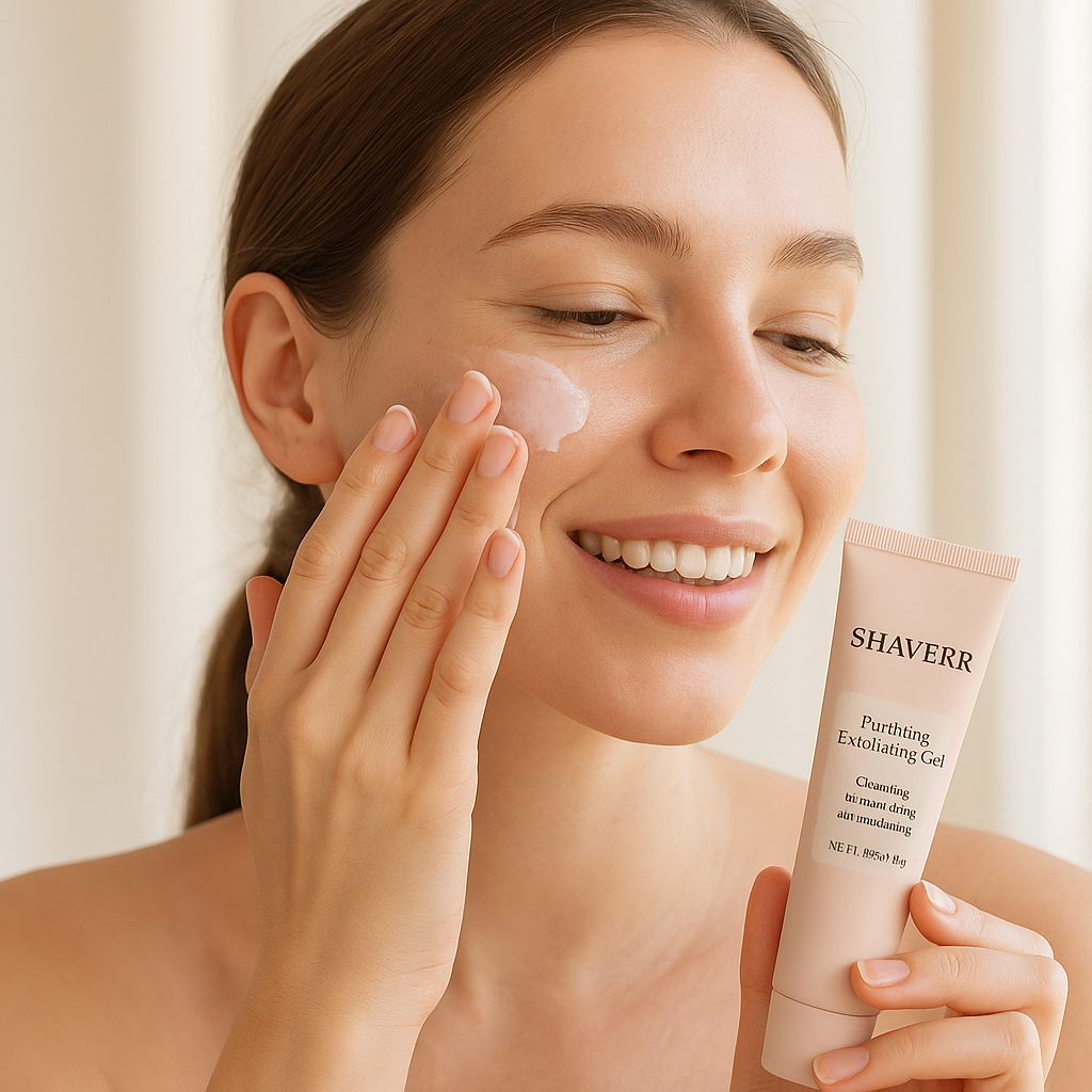 Shaverr GlowSkin™ - Brillo y suavidad en cada uso